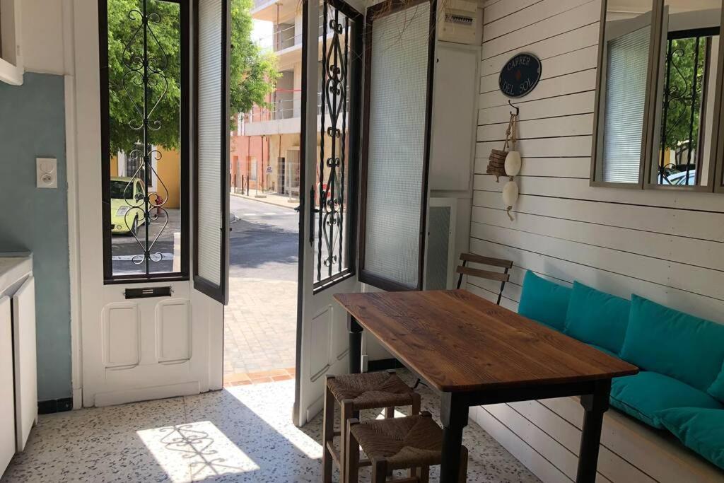 Carrer Del Sol Villa Sainte-Marie-la-Mer Exteriör bild