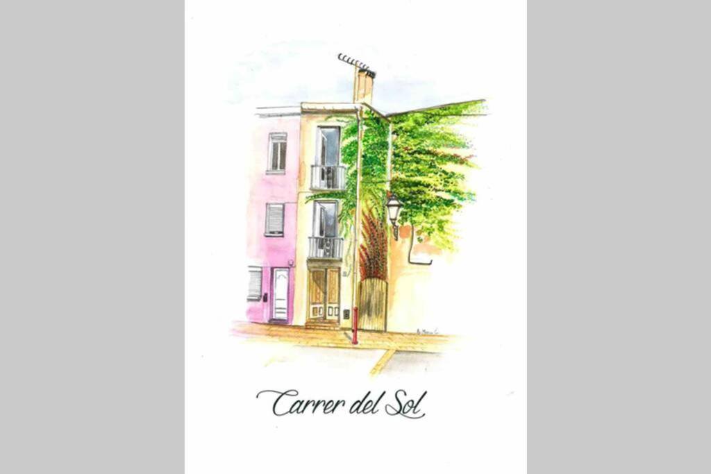 Carrer Del Sol Villa Sainte-Marie-la-Mer Exteriör bild